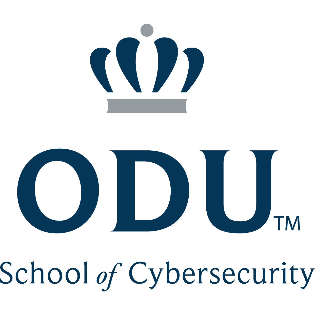 Old Dominion University School of Cybersecurity Logo